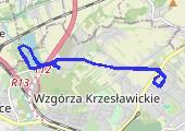Trasa z dnia 2013-04-27 18:24 - mapa trasy gps - marsz