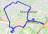 Trasa z dnia 2016-04-03 21:24 - mapa trasy gps - bieganie