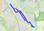 Spacer 24 - mapa trasy gps - spacer