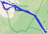 Trasa z dnia 2016-04-02 16:12 - mapa trasy gps - snowboard
