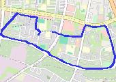 Trasa z dnia 2013-05-03 06:55 - mapa trasy gps - bieganie
