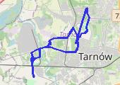 Trasa z dnia 2016-04-04 06:25 - mapa trasy gps - rower trekkingowy