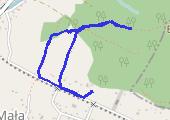 Trasa z dnia 2013-05-03 11:10 - mapa trasy gps - marsz