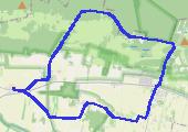 Trasa z dnia 2016-04-05 17:04 - mapa trasy gps - bieganie