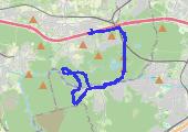 Trasa z dnia 2016-04-06 10:38 - mapa trasy gps - bieganie