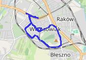 Trasa z dnia 2016-04-06 21:29 - mapa trasy gps - marsz