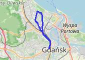 27.04.2013 - mapa trasy gps - rower górski