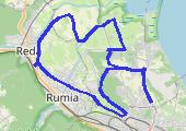 Trasa z dnia 2016-04-10 11:49 - mapa trasy gps - rower trekkingowy