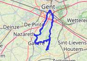 Trasa z dnia 2016-04-10 18:39 - mapa trasy gps - rower miejski