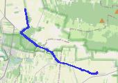 Trasa z dnia 2016-04-11 14:53 - mapa trasy gps - rower górski