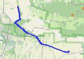 Trasa z dnia 2016-04-11 05:42 - mapa trasy gps - rower górski