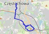 Trasa z dnia 2016-04-13 21:32 - mapa trasy gps - rower szosowy