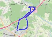 Trasa z dnia 2016-04-14 16:12 - mapa trasy gps - rower górski