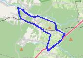 Trasa z dnia 2016-04-15 20:18 - mapa trasy gps - rower górski