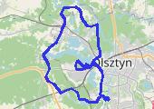 Trasa z dnia 2016-04-15 19:20 - mapa trasy gps - rower górski