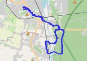 Trasa z dnia 2016-04-16 12:27 - mapa trasy gps - rower szosowy