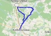 Trasa z dnia 2016-04-16 16:03 - mapa trasy gps - rower szosowy
