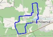Niedzielny jogging - mapa trasy gps - bieganie