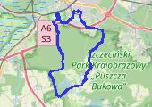 Trasa z dnia 2013-05-05 12:19 - mapa trasy gps - rower górski