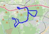 Trasa z dnia 2016-04-23 10:31 - mapa trasy gps - bieganie