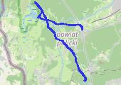 Rajd V6 - mapa trasy gps - spacer