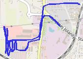 Trasa z dnia 2016-04-24 12:33 - mapa trasy gps - spacer